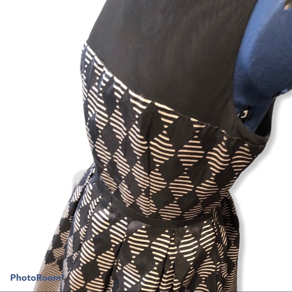 Just Taylor... Striped Triangle Print Dress 14 xl - Picture 4 of 13